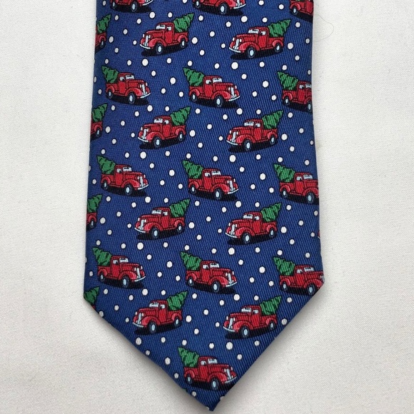 NWT Vineyard Vines Truck &Tree neck tie - Picture 3 of 9